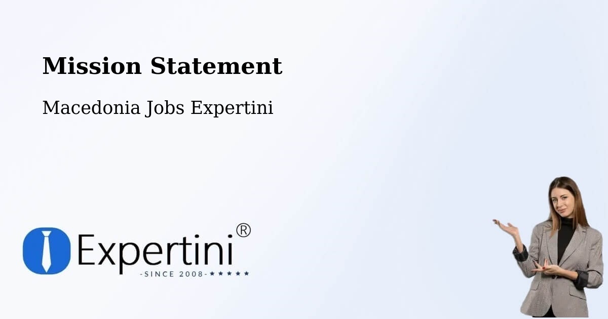 Corporate Mission – Tearce - Macedonia Jobs Expertini