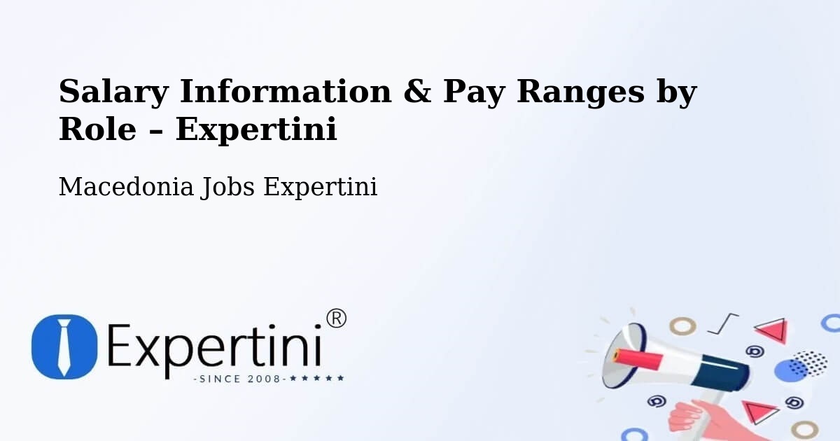 Salary Information & Pay Ranges – Tearce - Tearce, Macedonia Jobs Expertini